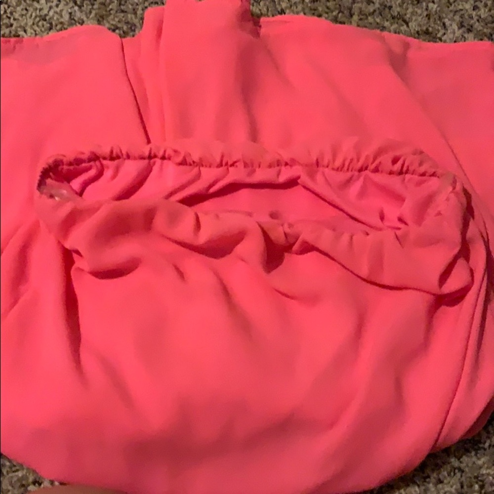 Coveted Clothing pink tube top romper. Size M. - Picture 8 of 10